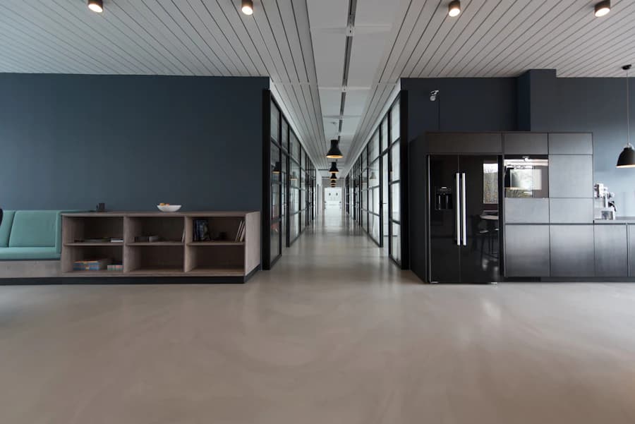 Corporate team in a modern office